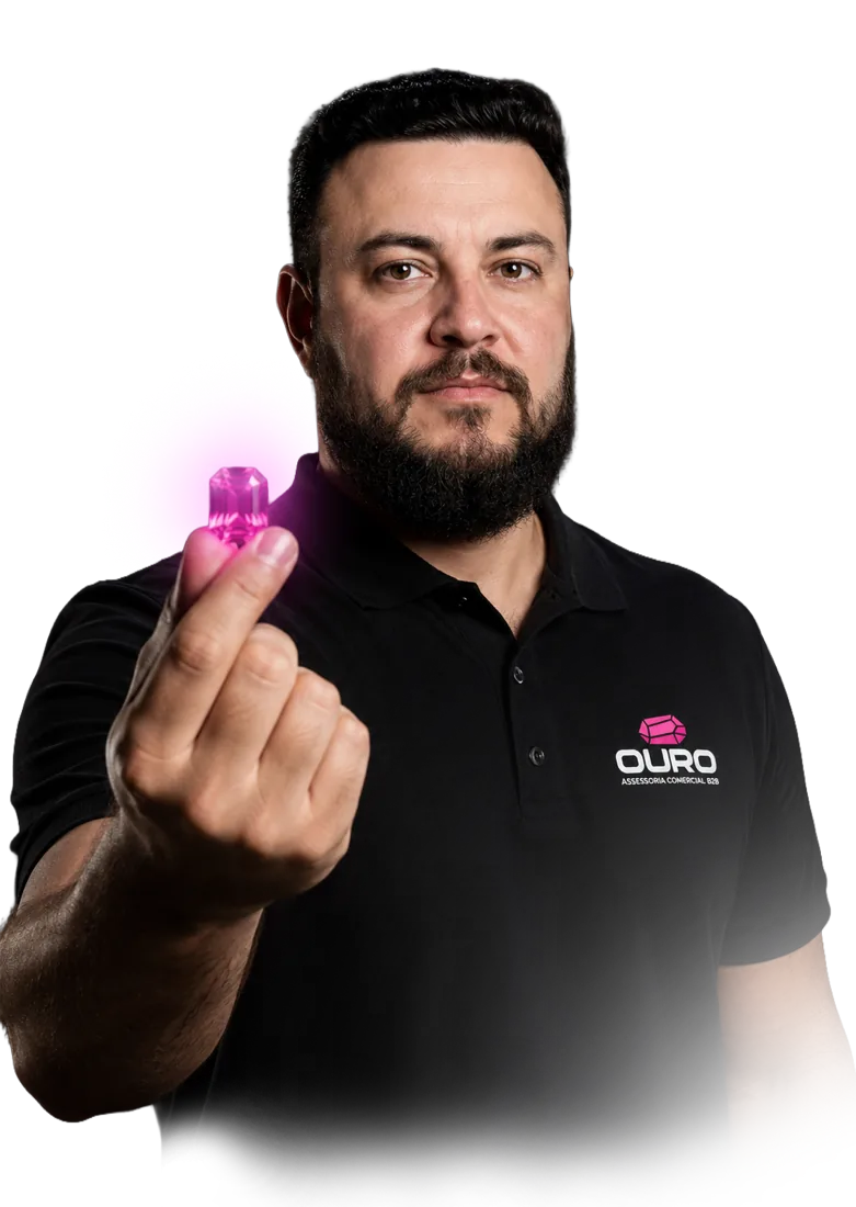 Jonas, fundador da Ouro Assessoria Comercial B2B